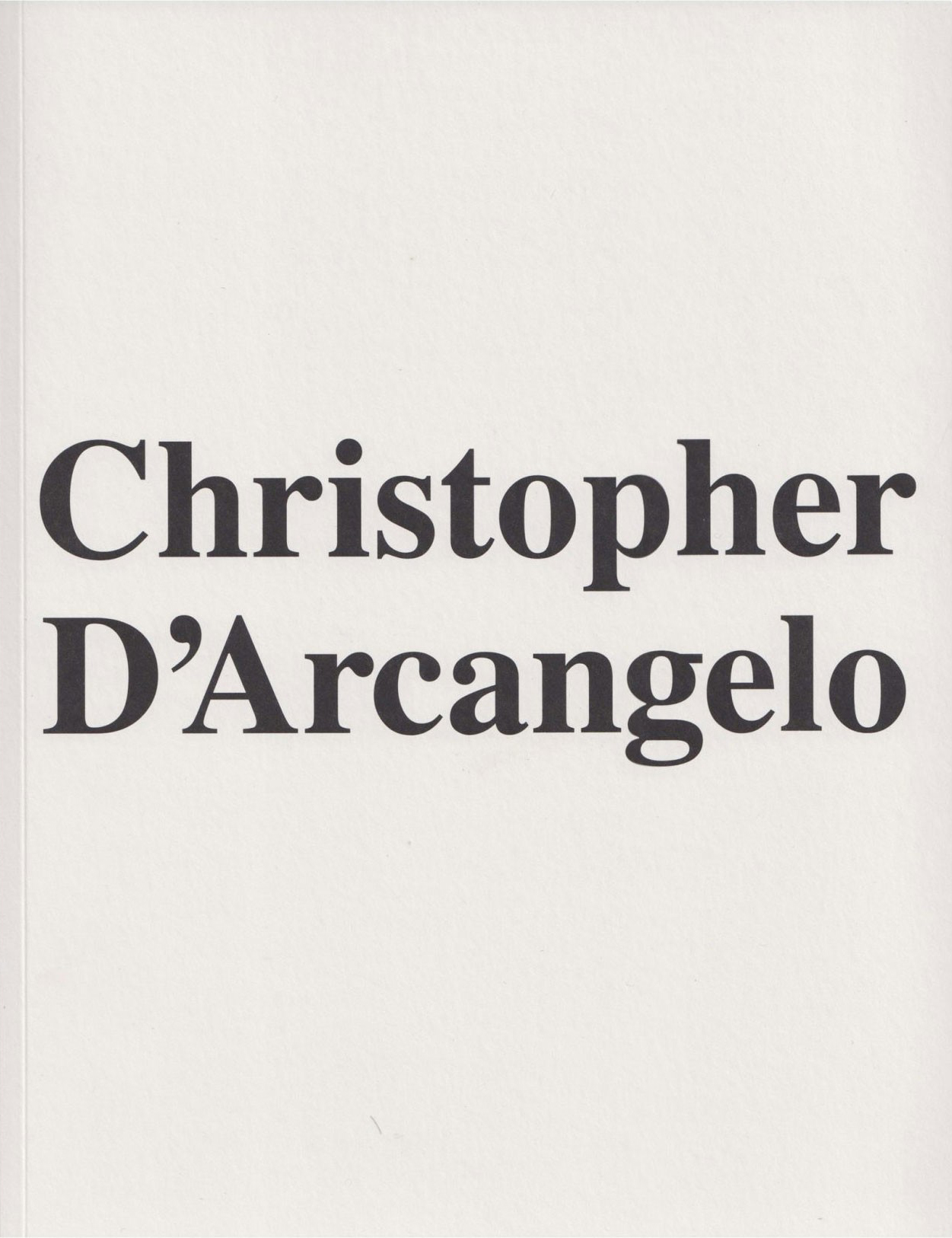 Christopher D’Arcangelo