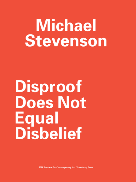 Disproof Does Not Equal Disbelief