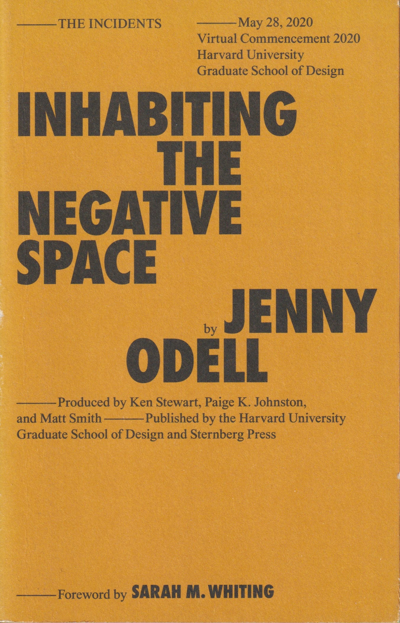Inhabiting the Negative Space